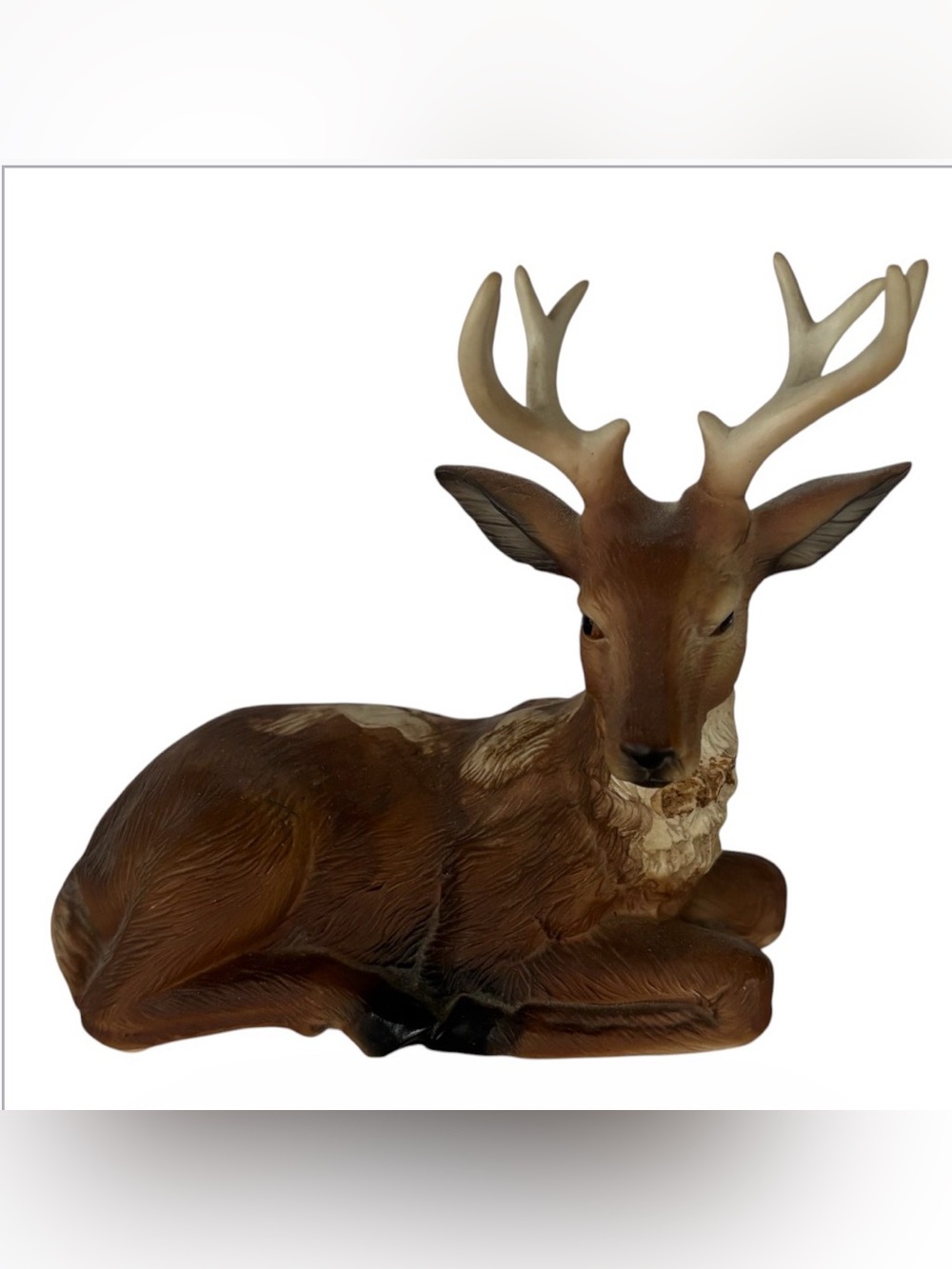 Vintage 1988 Aldon Porcelain Deer Figurine